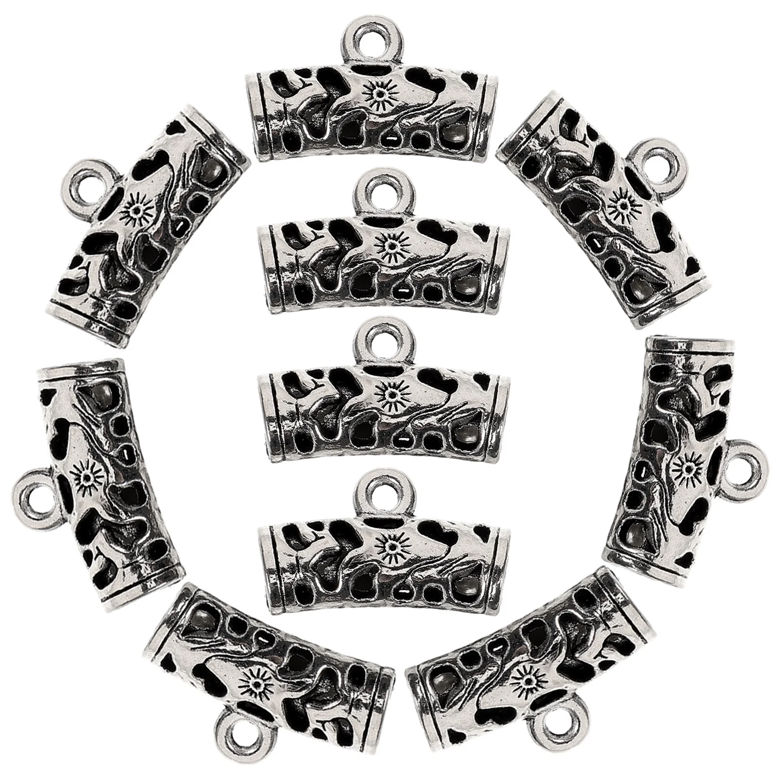 

30 шт., подвески для изготовления ювелирных изделий, подвески, поделки, подвесное ожерелье, браслет, аксессуары, поручни для разъема из сплава трубки