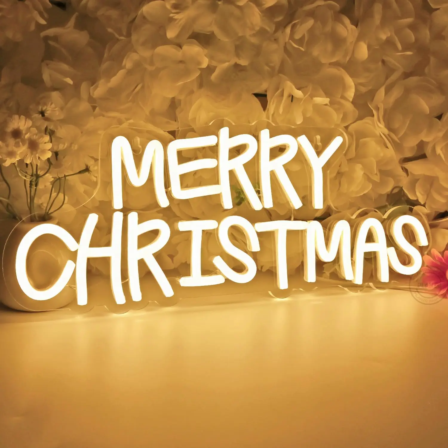 Merry Christmas LED Neon Sign USB Dimmable LED Neon Light for New Year Man Cave Game Room Bedroom Bar Home Decoration Gift ﻿