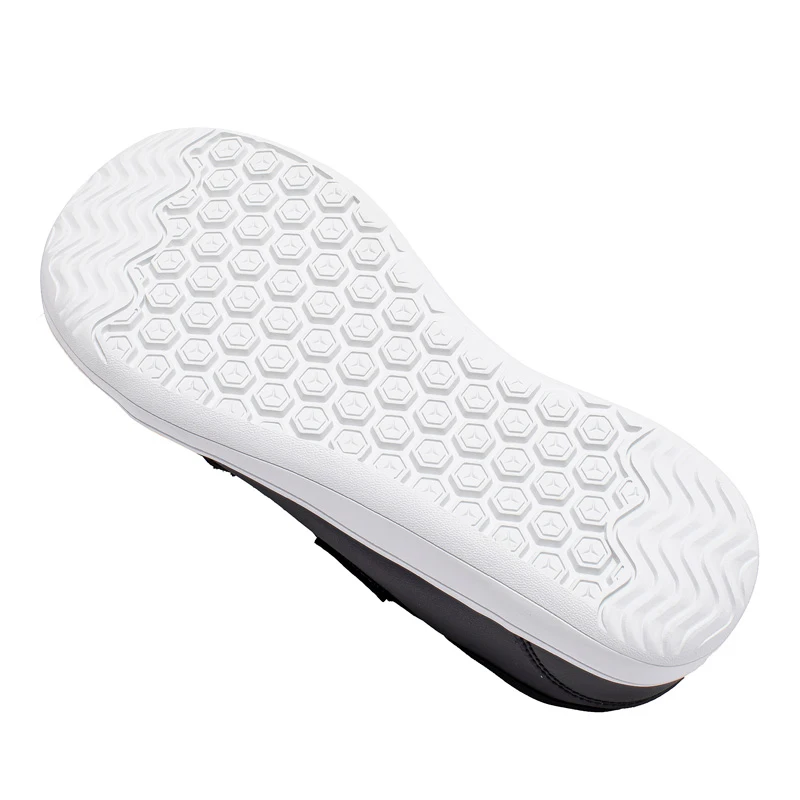 أحذية HOBIBEAR بسيطة بمقدمة واسعة للجنسين أحذية رياضية بيرفوت بدون قطرة كاجوال من الجلد الاصطناعي #6