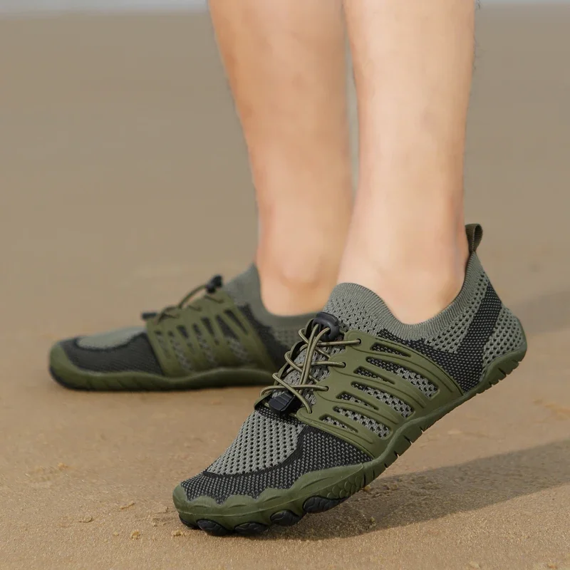 Outdoor Summer Sandy Beach Swimming Wading Shoes Women Soft Quick Dry Indoor Fitness Casual Sneakers Men Breathable Hiking Shoes