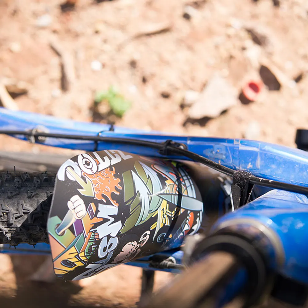 Красивые велосипедные крылья, велосипедный брызговик из углеродного волокна, передний, задний, горный велосипед, грязезащитный щит, велосипедные аксессуары, 8 цветов