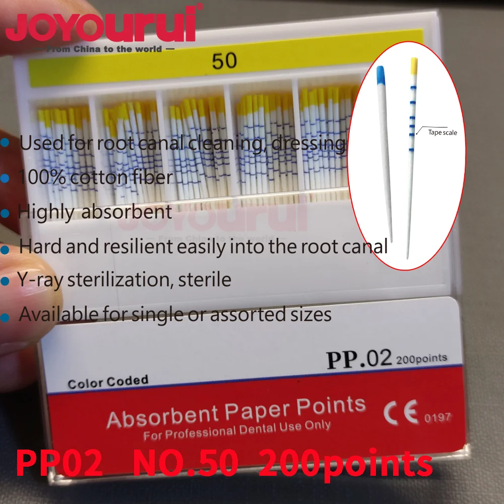 

Стоматологические впитывающие бумажные точки со шкалой 04 15-40 # Эндодонтия Root Cancel Гуттаперча Насадки из хлопкового волокна Стоматологический инструмент