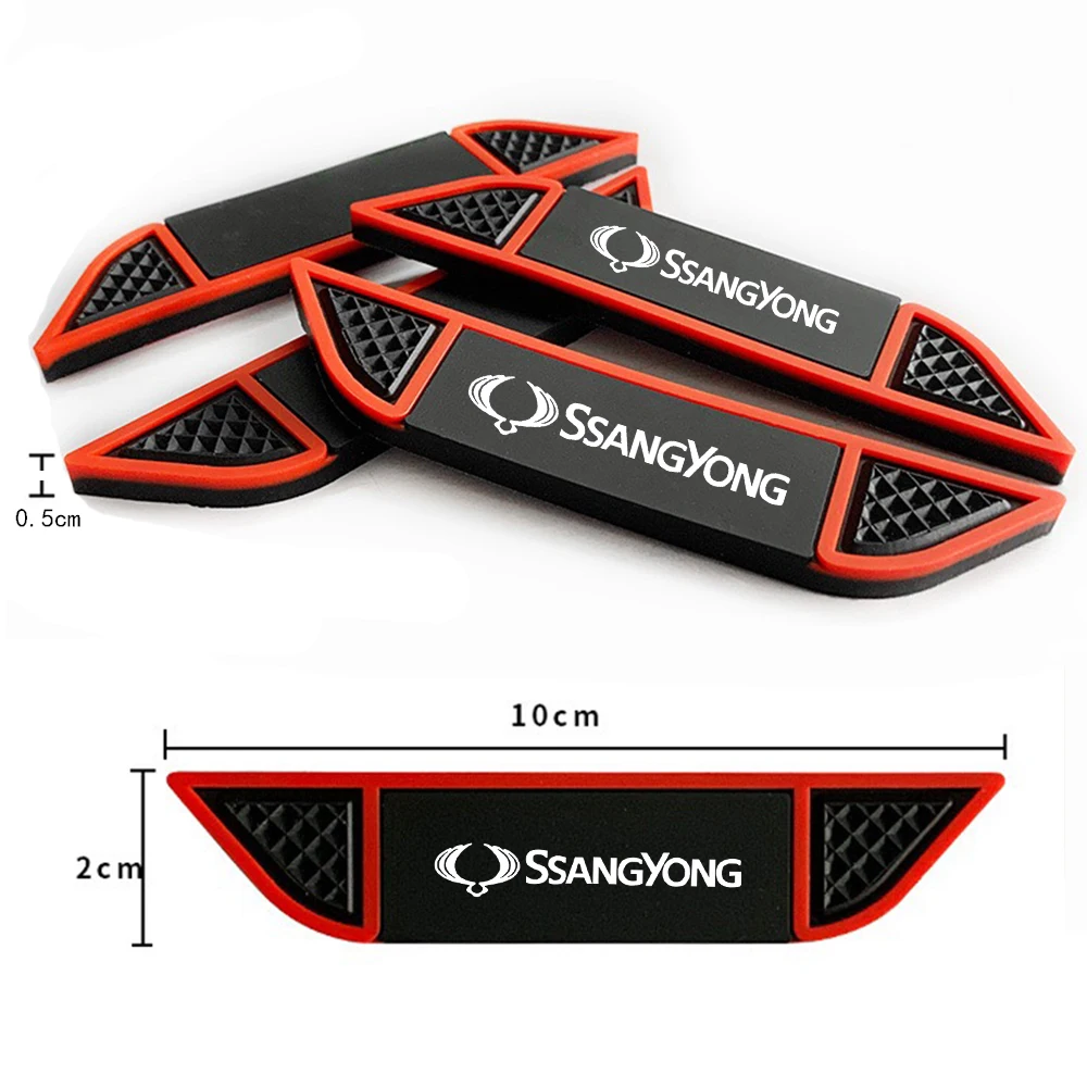 for SsangYong KORANDO ACTYON Rexton Musso KYRON  ACTYON Protective Strip Car Side Door Edge Protector Scrape Guard Cover Sticker