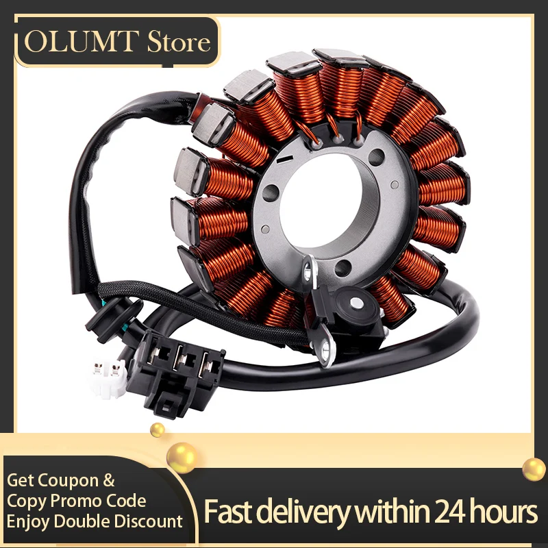 

Road Passion Motorcycle Accessories Ignitor Stator Coil For Kawasaki Z400 ER400 Z500 ABS Ninja 400 EX400 500 KRT 21003-0178