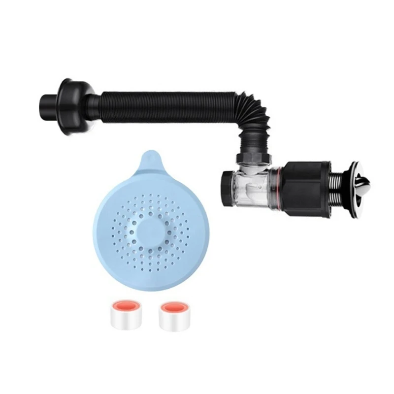 Washbasin Sink Drain Plumbing Universals Flexible Sink Sewer Pipe Sink Strainer