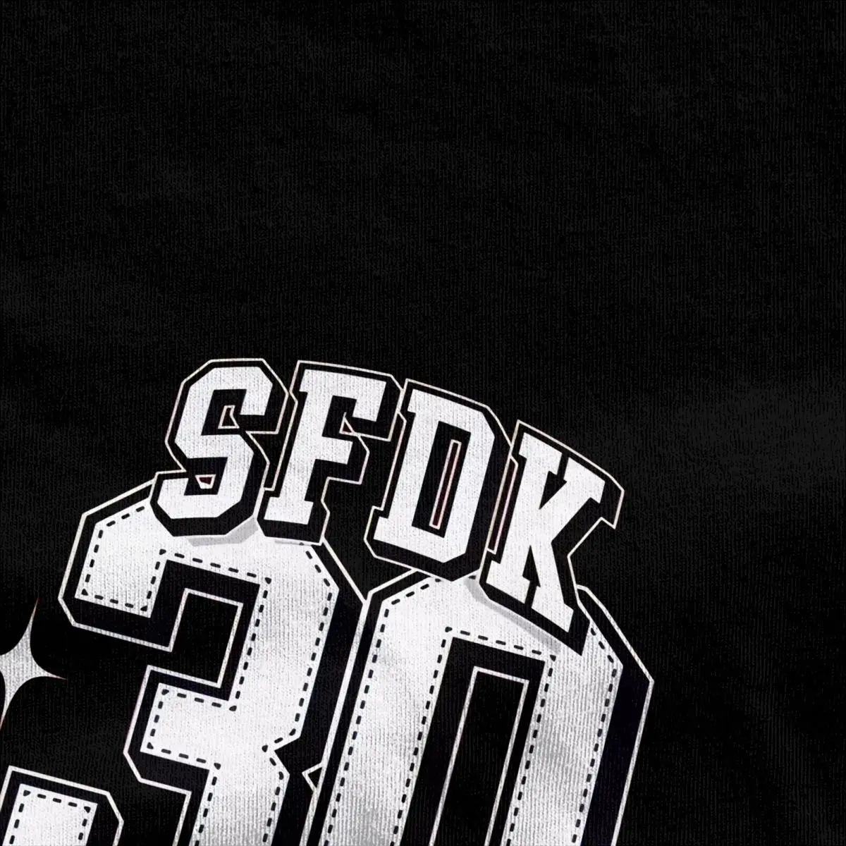 Camiseta SFDK de 30 ° aniversario para hombre, camisetas de moda de verano, ropa de calle suelta, ropa de algodón puro, regalo