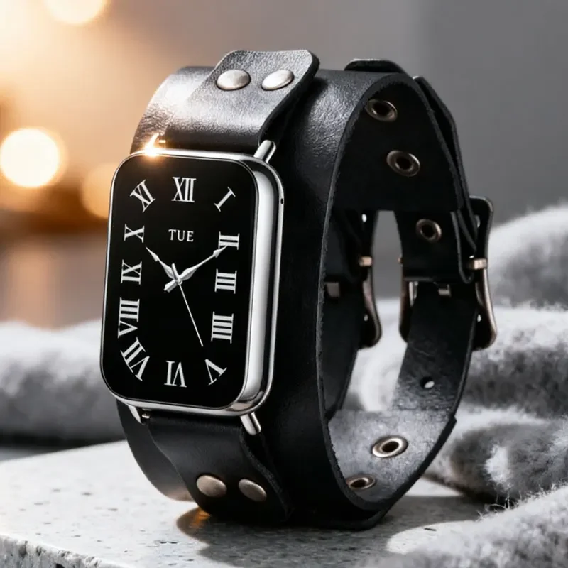 Genuine Leather Band For Redmi Watch 4 5 6 Watch 6 Active/Lite Bracelet For Xiaomi Mi Band 8pro 9pro 10pro Watchband Accessories