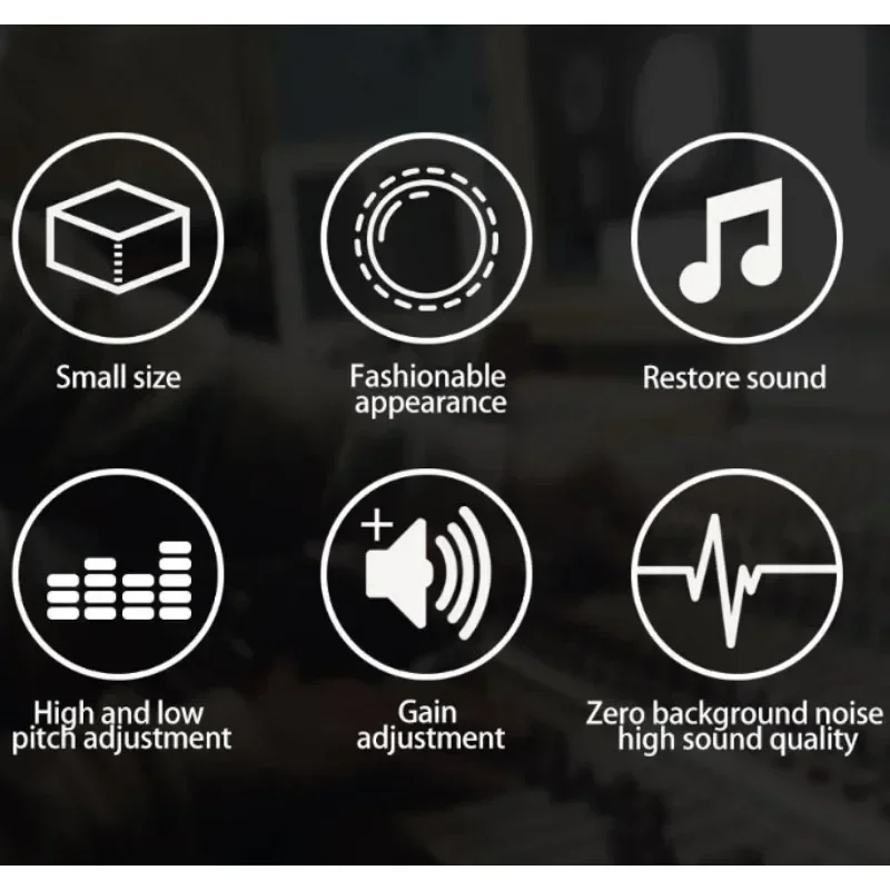 HA400 Ultra-Compact Audio Amplifier  4 Channels Mini o Stereo Headphone Amplifier With Power Adapter EU US UK AU Plug Adapter