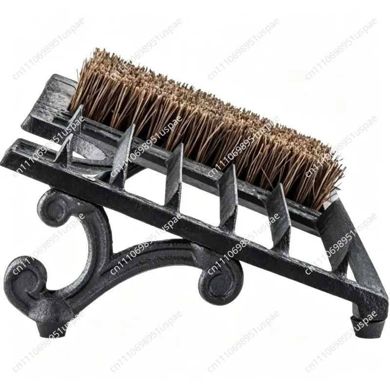 Cast iron mane shoe brush, shoe shine, utensils, yard entrance door, foot pad, sole scraping mud