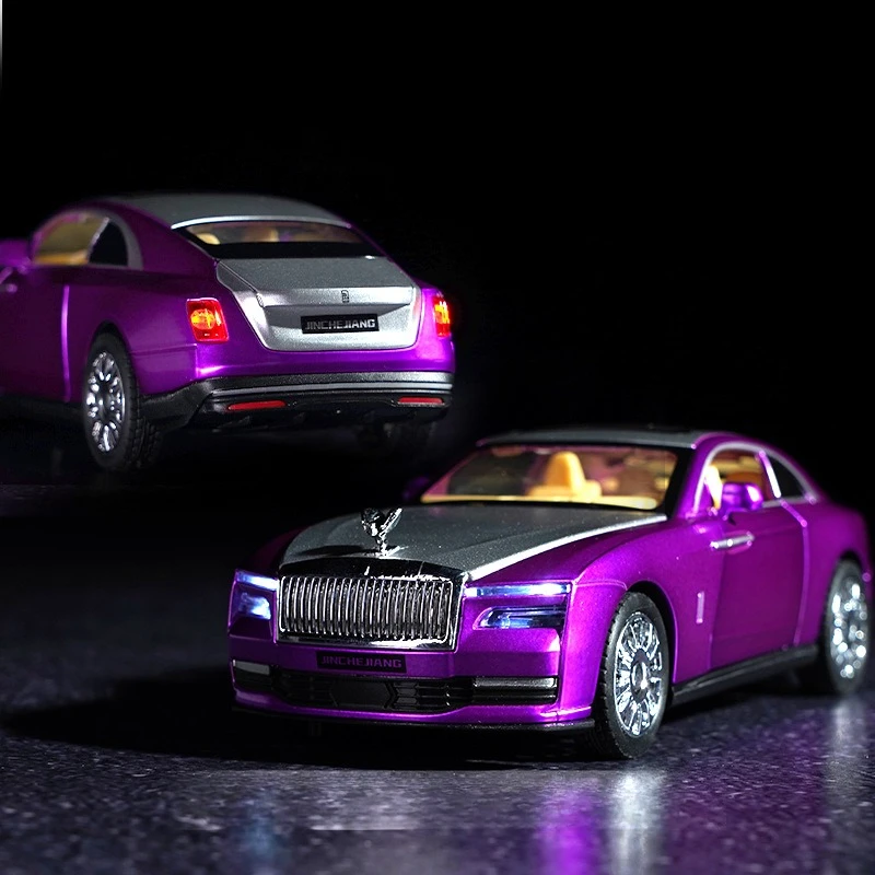 1:32 Rolls-Royce SPECTRE alloy model car toy simulation metal die-casting sound lighting toy car children\'s gift collection