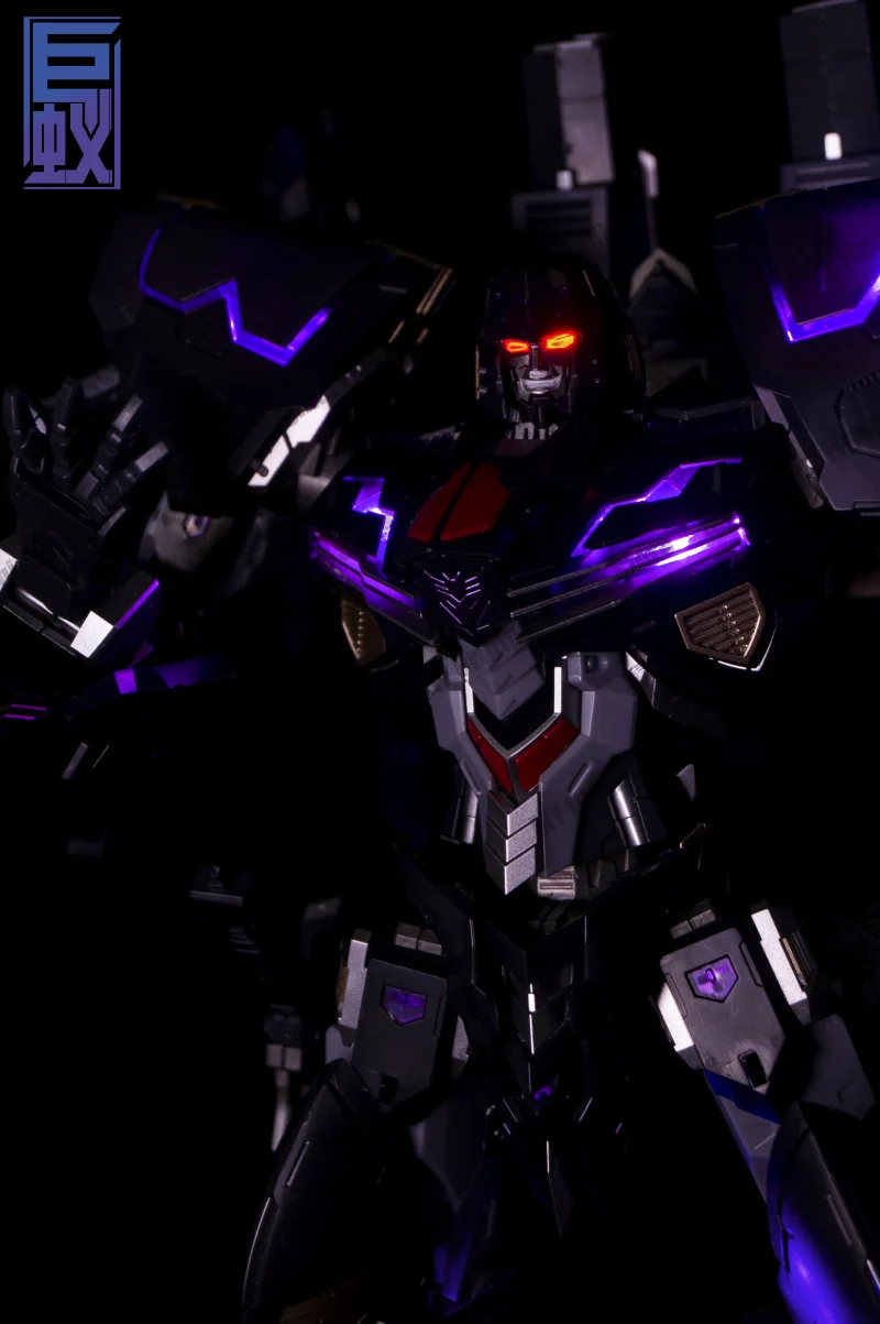 자이언트 앤트 모델 변신 메가트론 아이언 머신 IDW 조립 모델 키트 액션 피규어 라이트 포함 스켈레톤 ABS 장난감