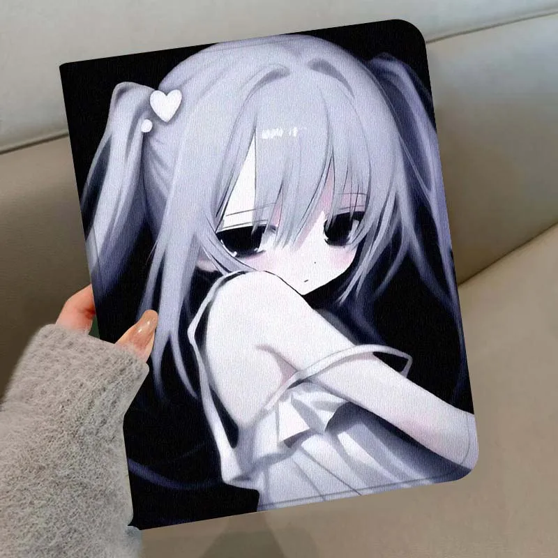 

Anime Cute Girl Soft For Samsung Galaxy Tab S11 S10 S9 S8 S7 S6 A9 A8 A11 Lite FE Plus Pen Tray Tablet Case