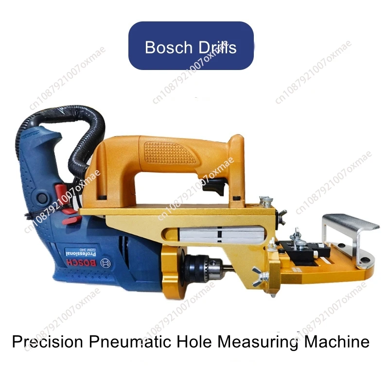 Woodworking tenon punch triplex side hole machine Woodworking hand-held pneumatic side hole machine CNC cutting machine