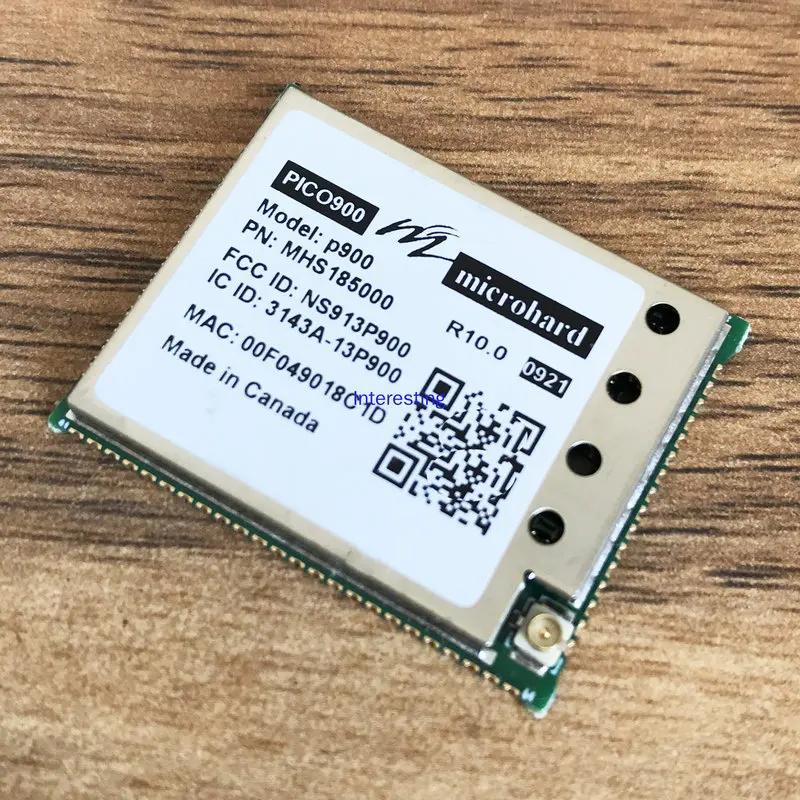 

Microhard P900 UAV Digital Radio Module 1W 60 Km Original Authentic MHS185000