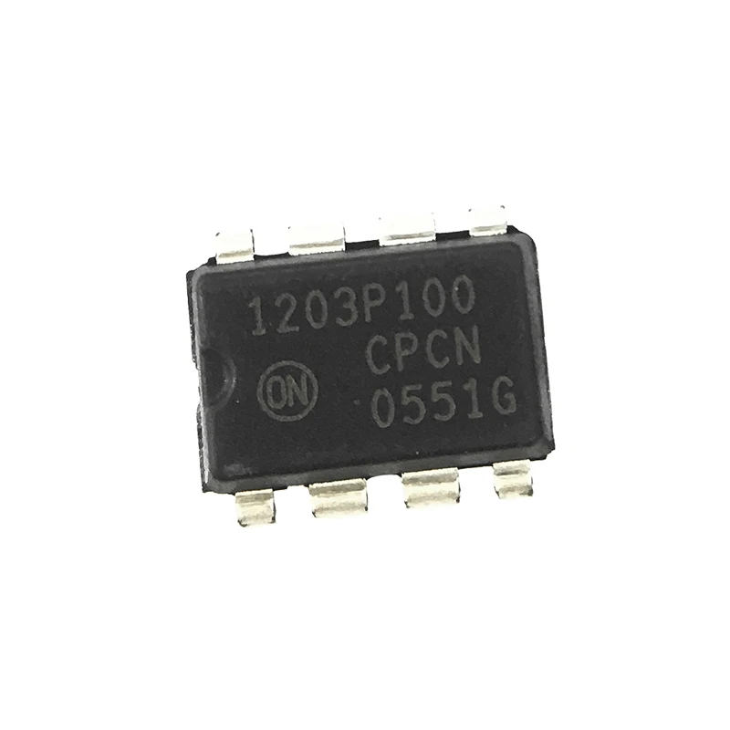 Controlador PWM 1203P100, frecuencia fija, Flyback, modo de corriente, 8 PDIP de plomo, 50 tubos