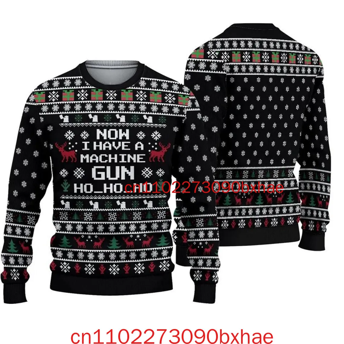 لزجة الطرق المنزل وحده عيد الميلاد سترة قبيحة المنزل وحده سترة ، كيفن مكاليستر الرطب قطاع الطرق سترة مضحك عيد الميلاد فيلم هدية #5