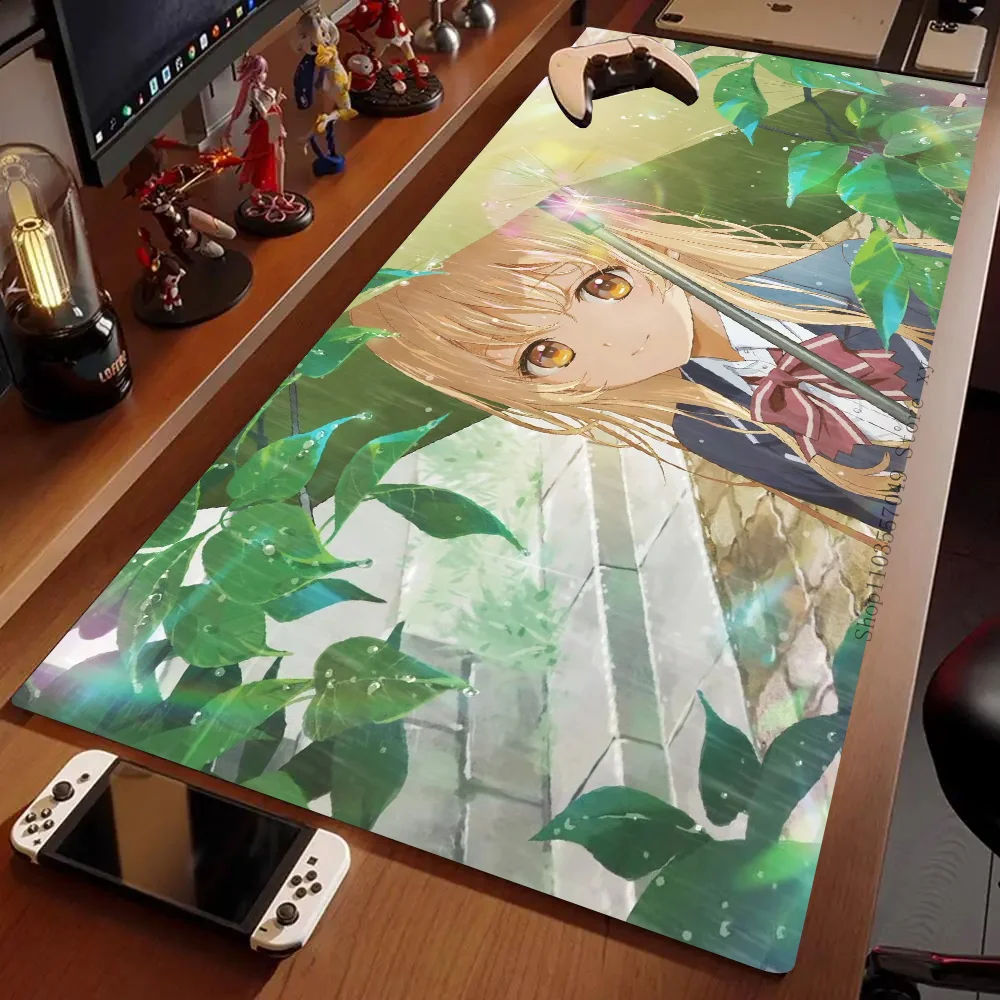 1PC Shiina Mahiru Boden Matte Maus Matte Schreibtisch Matte Mit Pad Gaming Zubehör Prime Gaming XXL Tastatur Pad Polsterung matte