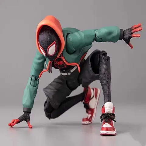 Spider-Man-Event-Modell Spider-Man Miles · SV · SHF· Morales Penny · Parker Anime-Charakter-Statuenspielzeug