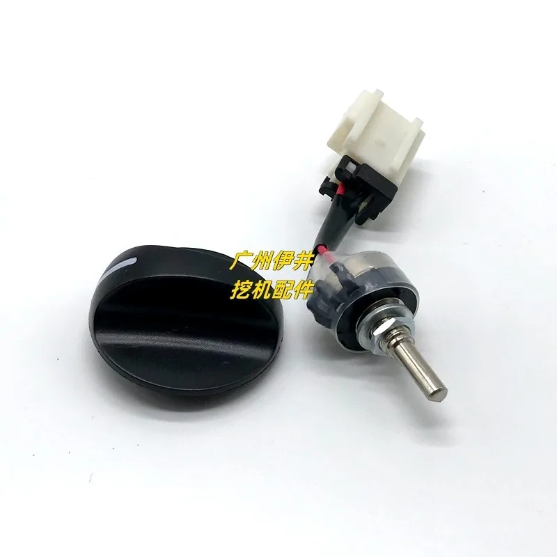 Excavator Komatsu PC100 120 130 200 220 240 300 360 throttle knob switch fuel gear controller spare parts mountings