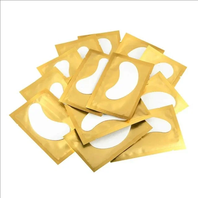 50pcs  Eyelash Eyepatch Latex Pads Under  Eye Mask Patch Gel Collagen Crystal ExtensionBest Lint Free Under Gel Pads for