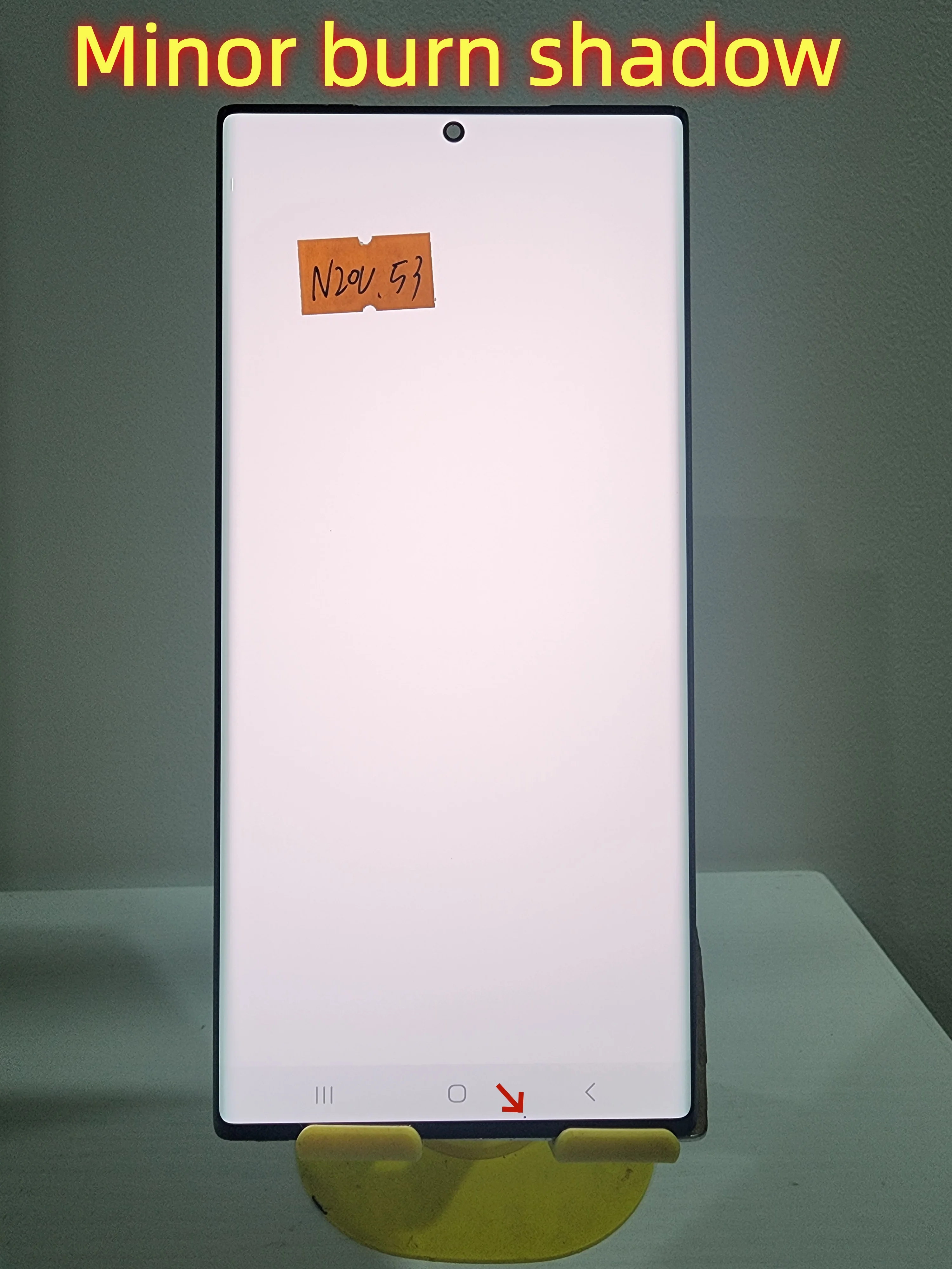 6.9''Original AMOLED For Samsung Galaxy Note20 Ultra 5G Display SM-N985F N986 N986F N986B LCD Touch Screen Digitizer replacement - view 4