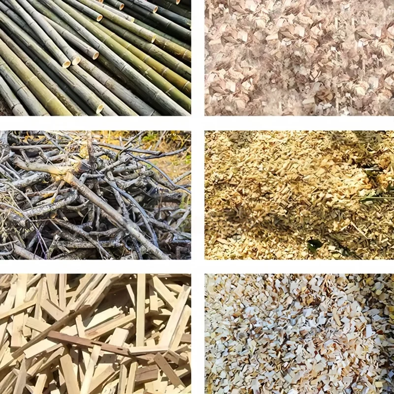 Frantoio per legno multifunzione Rettificatrice per tronchi Macchina per cippatrice per segatura di legno