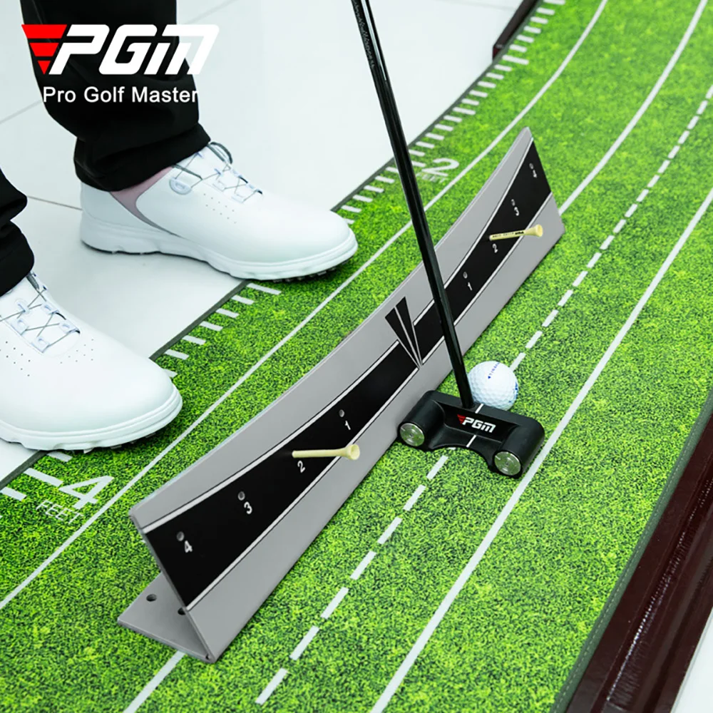 PGM Golf Putter Trainer Putter Track Balance Exerciser Putter Plate Calibrates The Putter Track Putting Board Trajectory