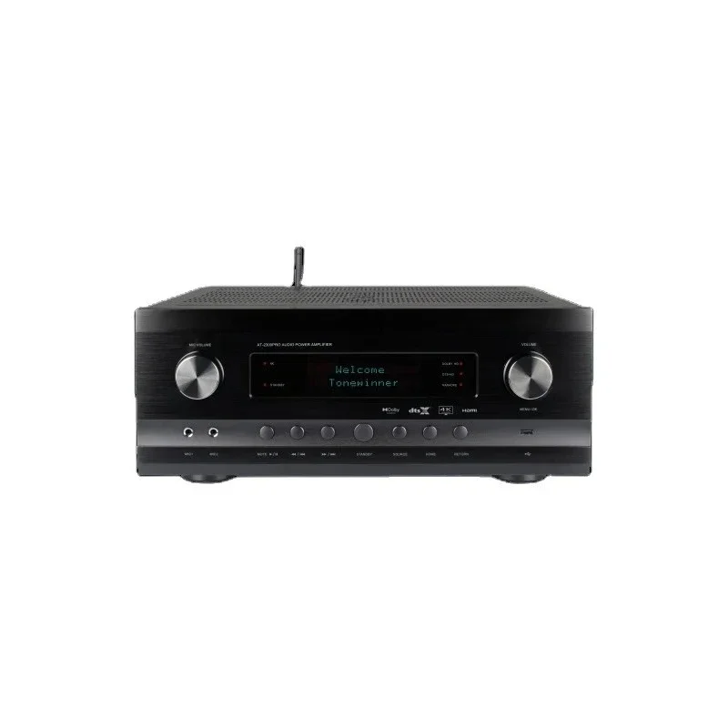 High Quality HiFi Stereo Power Integrated Amplifier Audio Class H 1000W Output Home Karaoke AT-2300PRO Home Amplifier