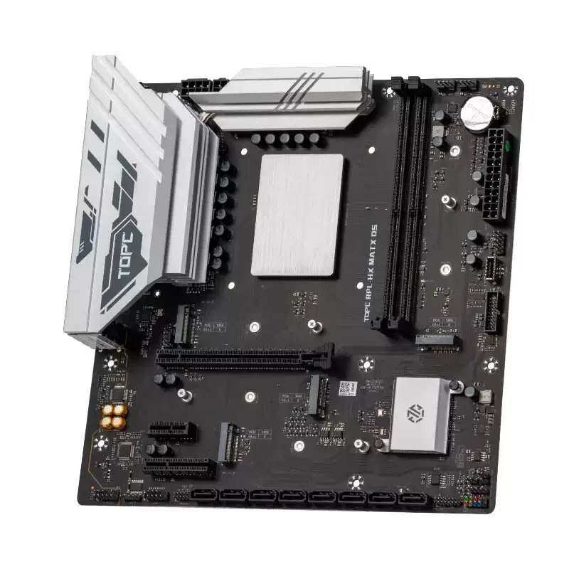 Topton Gaming Motherboard Intel Core i9 14900HX i7 14700HX i5 DDR5 DDR4 USB4 4xNVMe 8xSATA 2.5G LAN MATX NAS Mainboard OpenClaw view 2