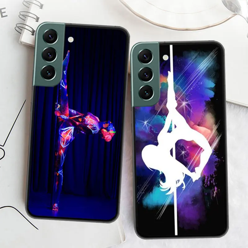 Pole Dancer Dancing Phone For Samsung Galaxy S24 S22 Ultra S21 Plus S20 S23 FE Case S10 S10E S9 S8 S7 Edge Cover Silicone Soft C