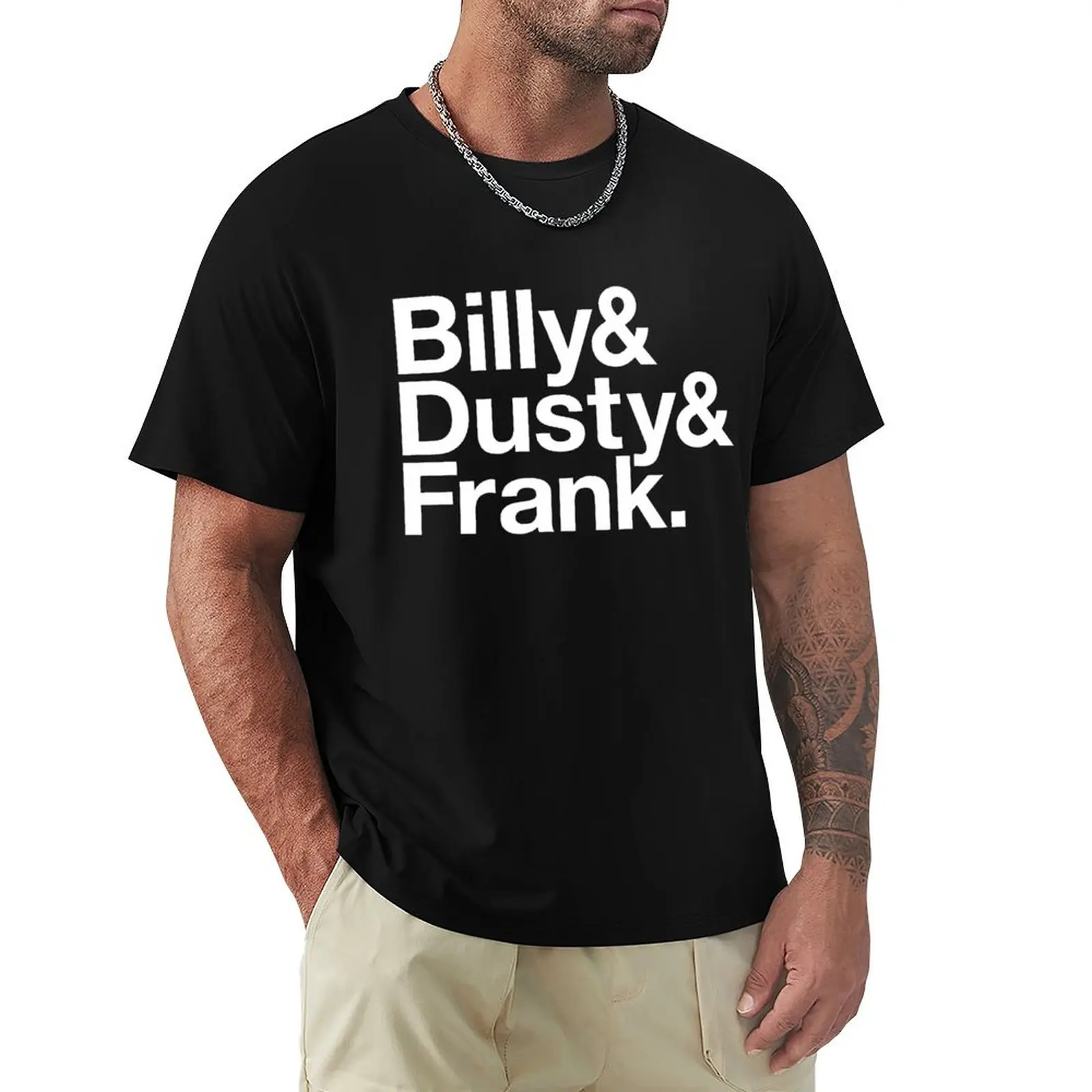 Be a Sharp Dressed Man (or woman)... T-Shirt Casual All Match Tee Shirt for Men