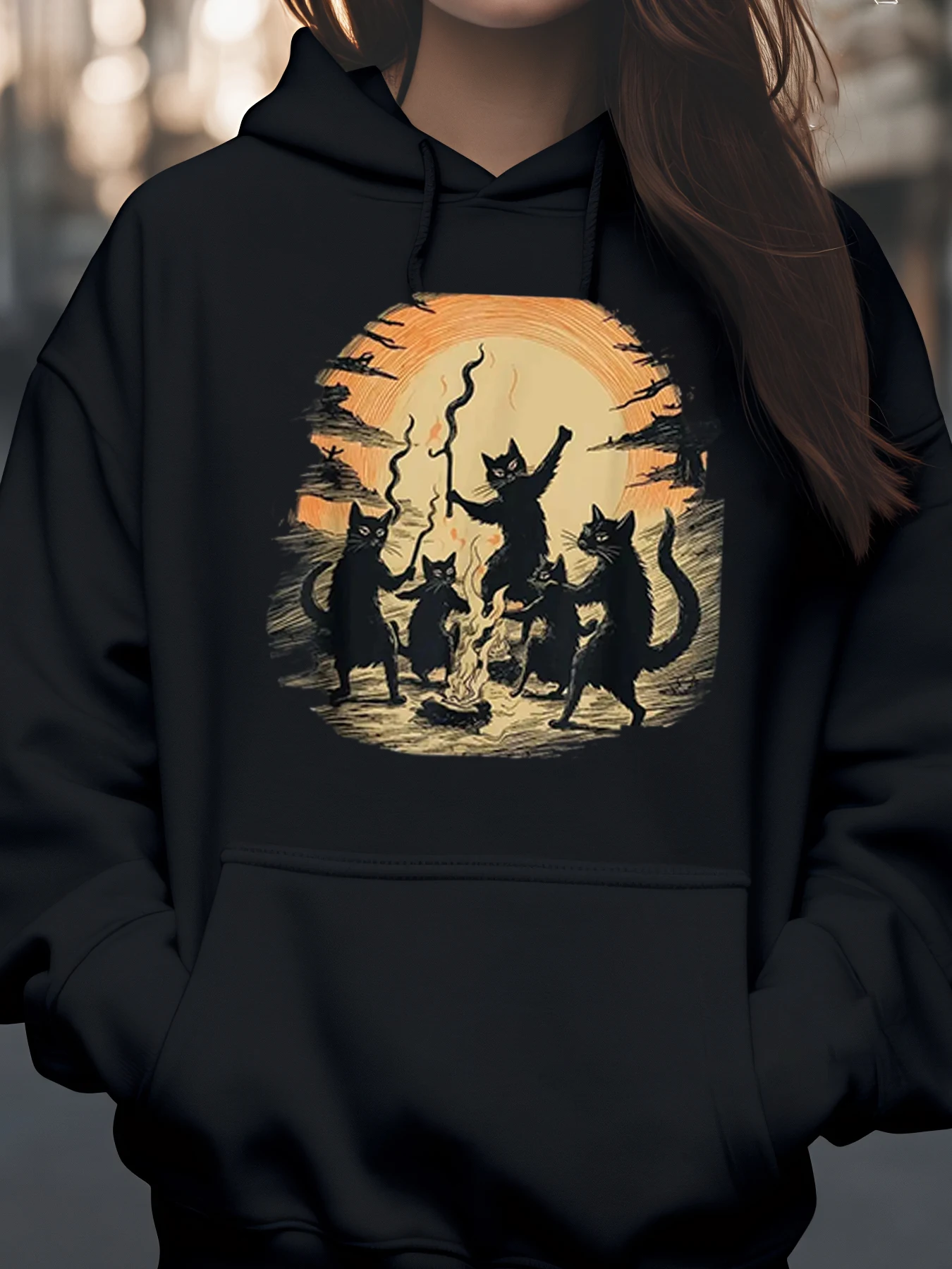 

Толстовка с капюшоном на Хэллоуин для женщин и мужчин, праздничный костюм