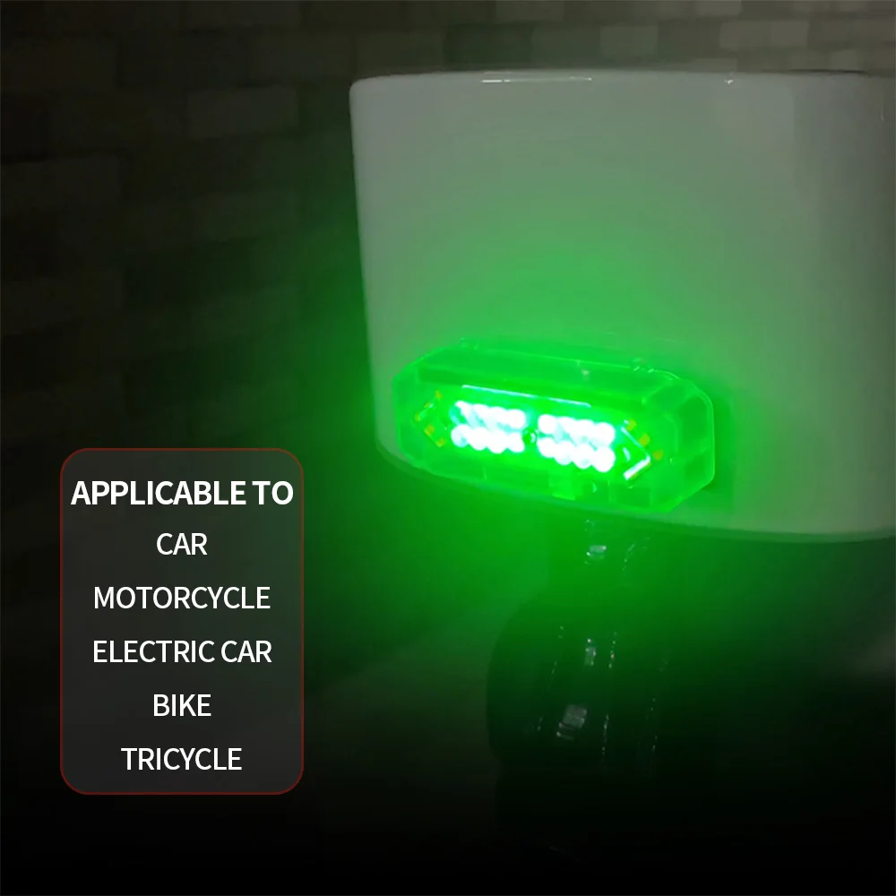 1PCS Motorcycle Lights Drone Strobe Light USB LED Anti-Collision Bike Aircraft Night Flying Mini Flashing Warning Signal Light