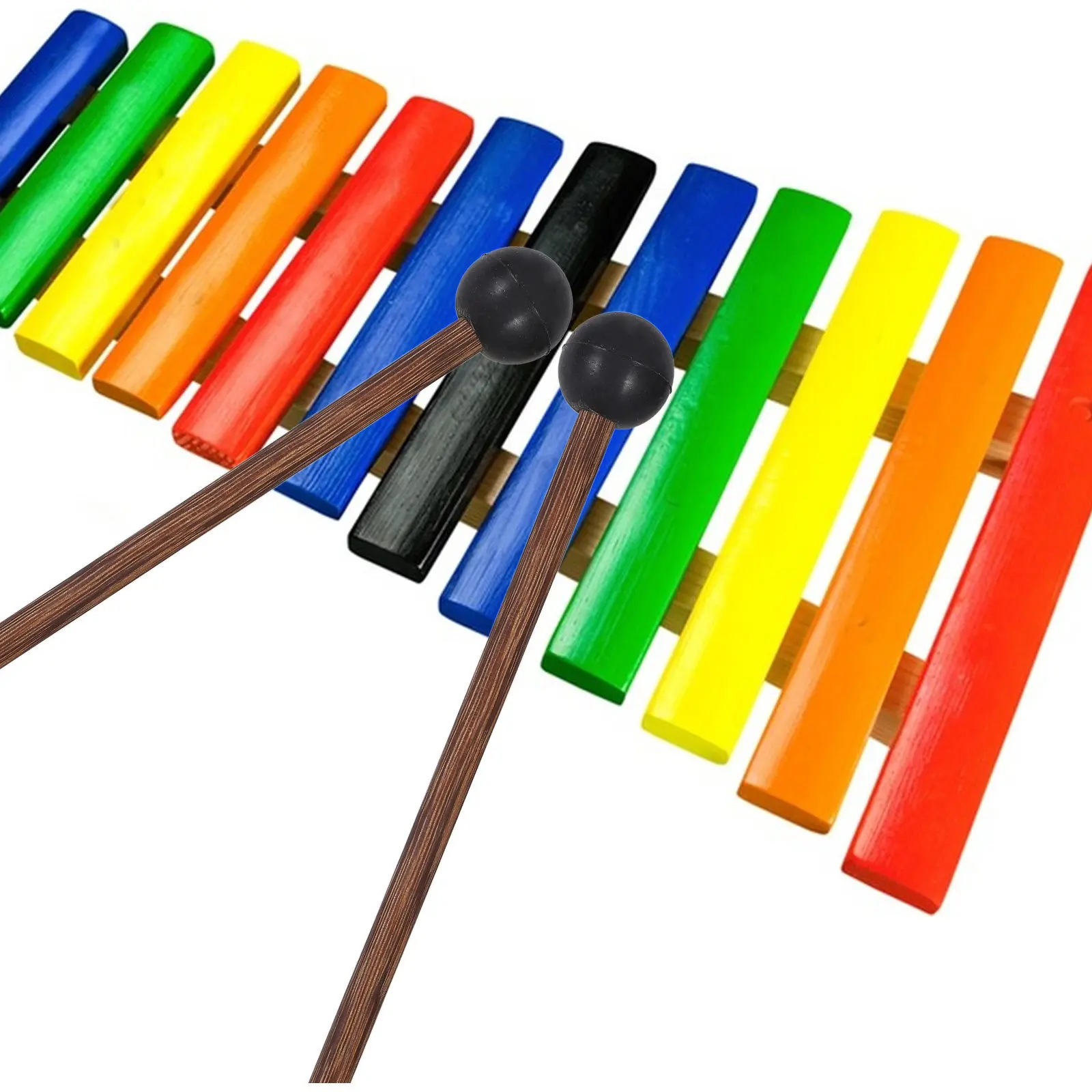 

Пара молотков для воздушных барабанов с деревянной ручкой премиум-класса, нескользящие, для ксилофона, маримбы, тонг-драма, инструмент для тренировок и выступлений