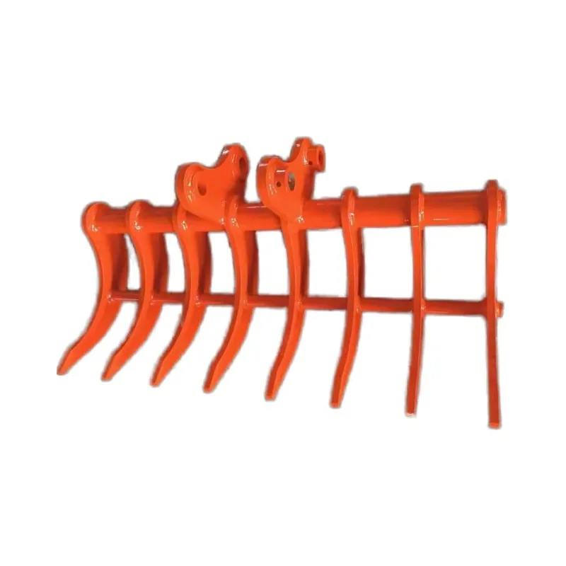 Efficient 5-6 tons garden excavator rake wholesale price discount