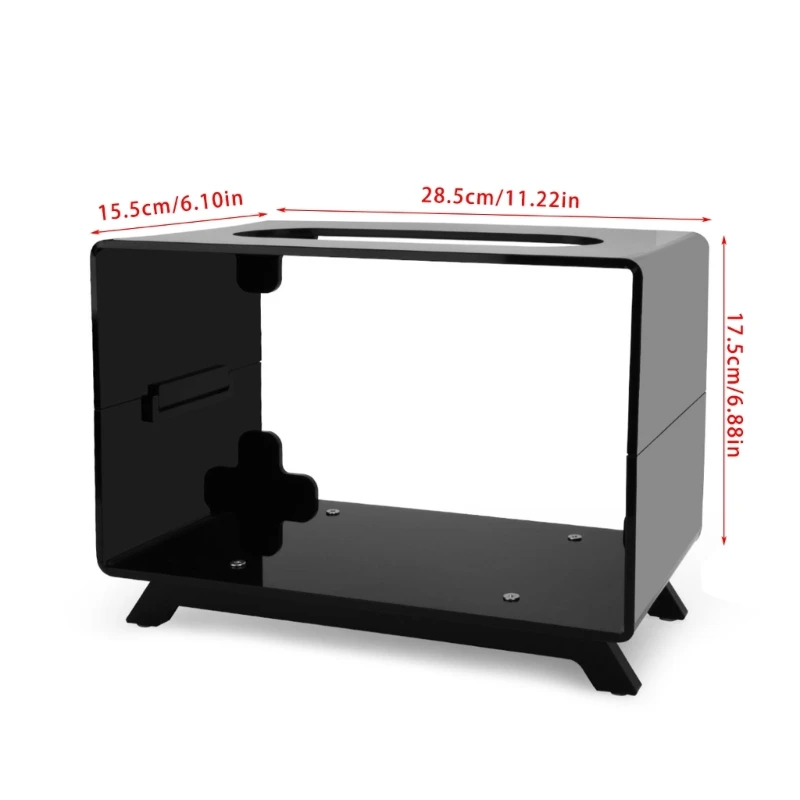 III 3 스피커용 아크릴 스피커 스탠드 데스크탑 홀더 스피커 스탠드