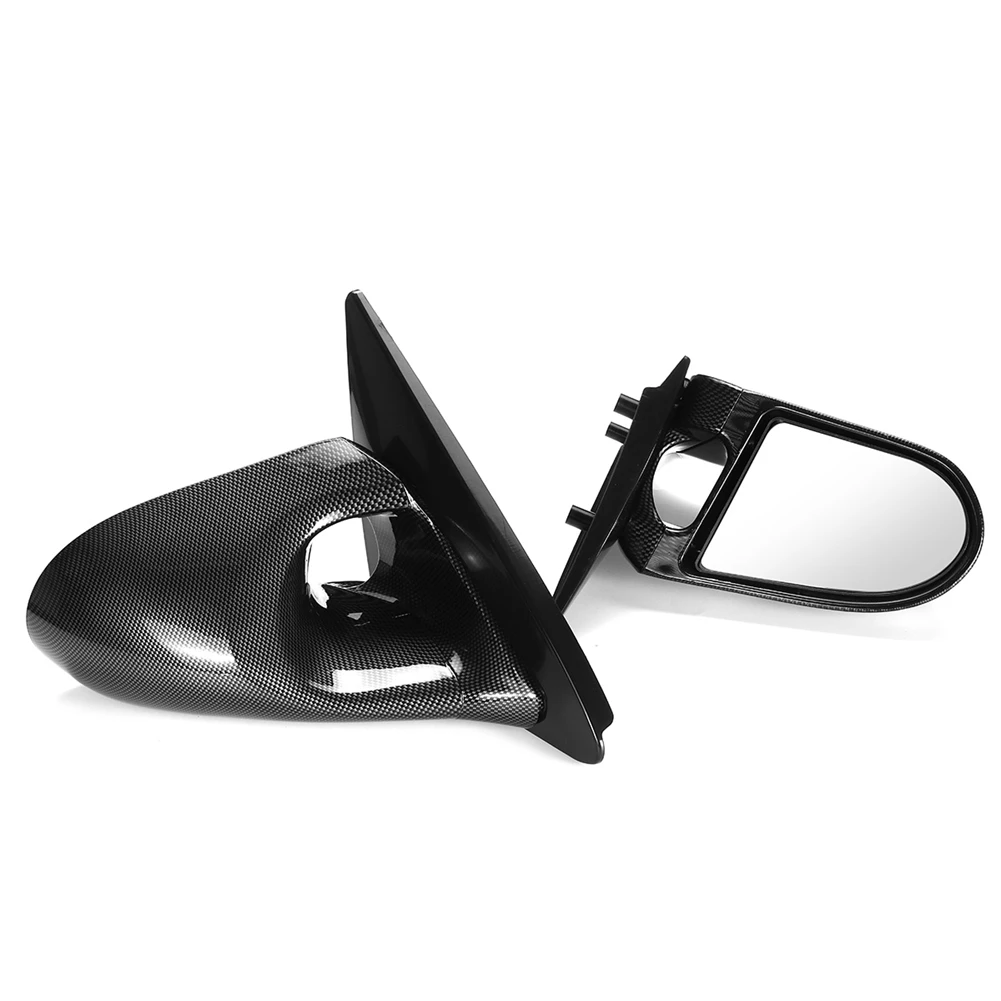 

Manual Adjustable Spoon Style 2X Car Side Door Mirror Rearview Mirror Assembly for Honda Civic EG 2Dr 1992-1995