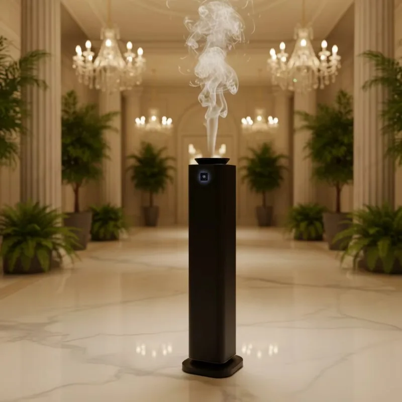 Airo Large Capacity air Freshener Premium Standing Aroma Diffuser Powerful Fragrance Oil Scent Machine Dispenser for Hotel Lobby
