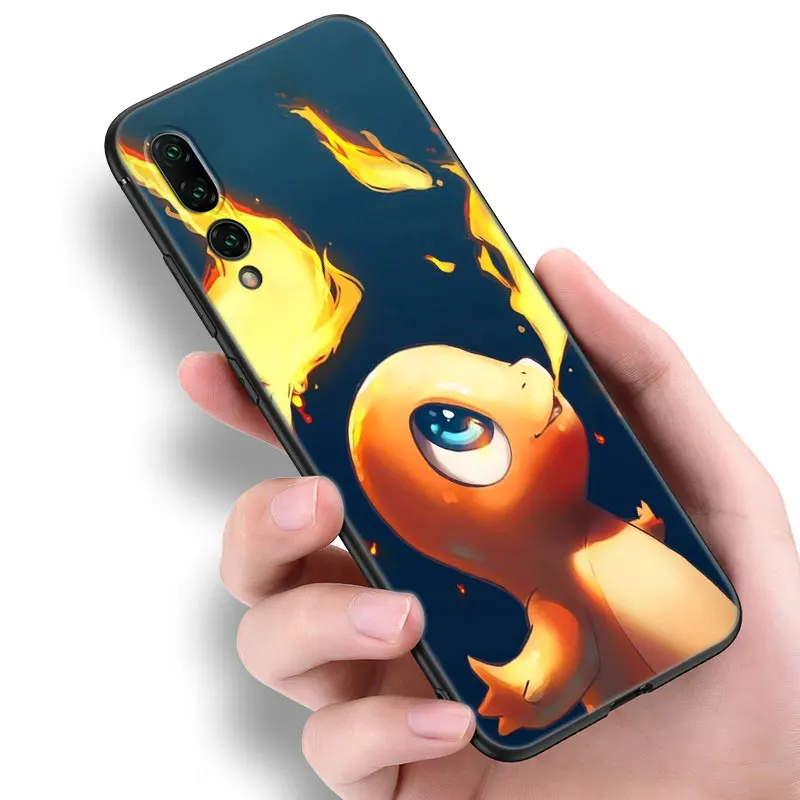 Cute CCharmander PPokemon Phone Case For Huawei Pura 70 Ultra P20 P30 P40 Lite P60 Art P50 Pro P50E P Smart 2018 2019 2020 2021