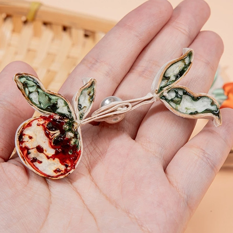 Cheongsam Bead Buttons Closure Sewing Fasteners for Sweater Coat Cheongsam Traditional Handcraft Accessories