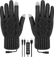 IN STOCK Warming Electric Long Heated Gloves Rechargeable Battery Touch Screen Winter Outdoor Usb Ski  Motorcycle Heated Gloves