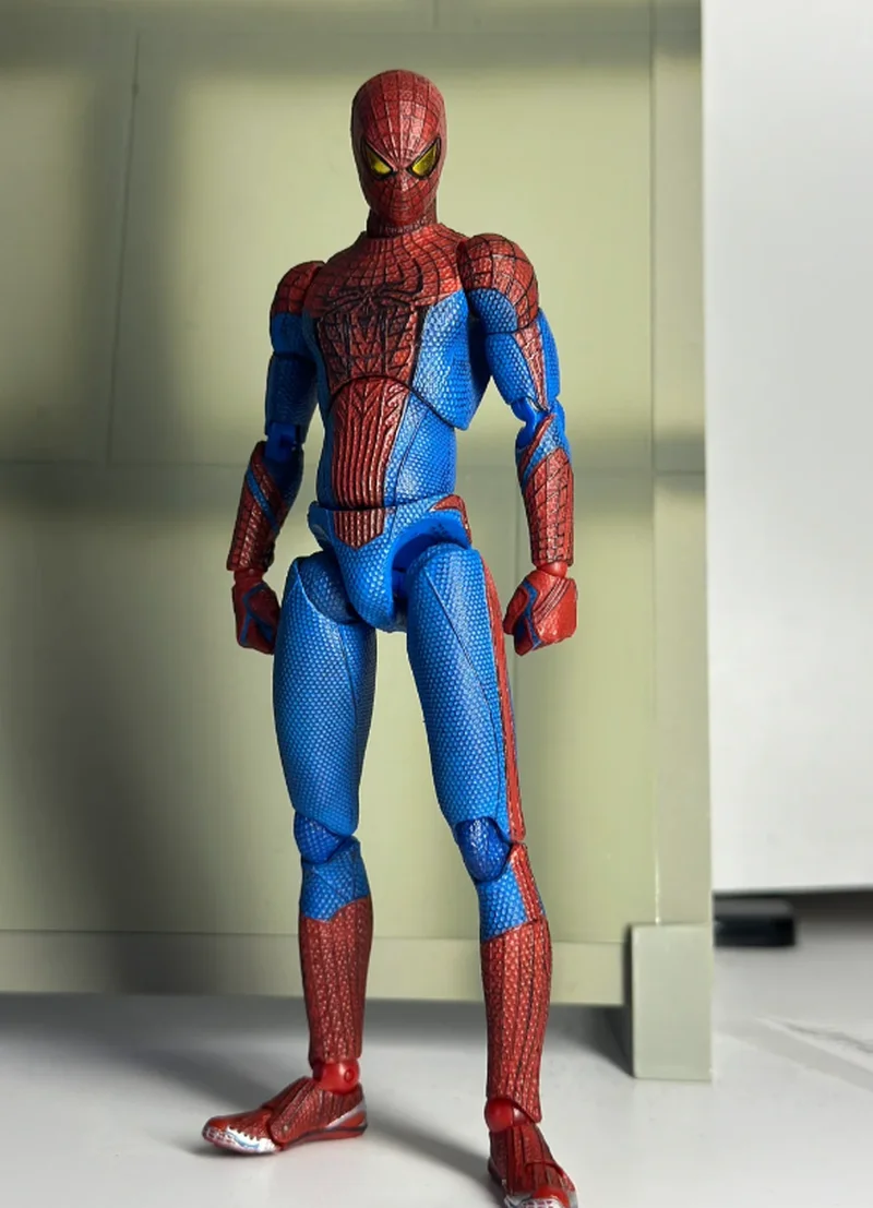 Marvel  Spider-Man Action Figure MaFex001 CT Factory Produce Garfield Andrew Collectible Toy Model Handmade Artwork