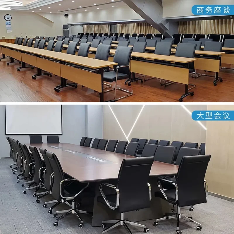 Office Chair Leather Computer Chair Bookcase Chair Factory Direct Sales Export Foreign Trade Bidding Project Office Furniture