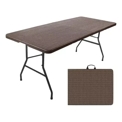 

Folding rattan table 180 cm Shorbull garden combination