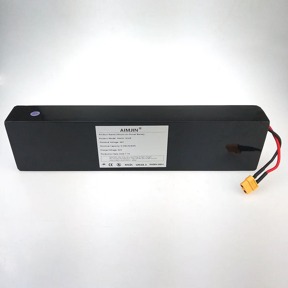 36V 10S3P 9000mAh 18650 rechargeable lithium-ion battery 500W  built-in BMS Suitable for KUGOO S1, S2, S3 Electric Scooters