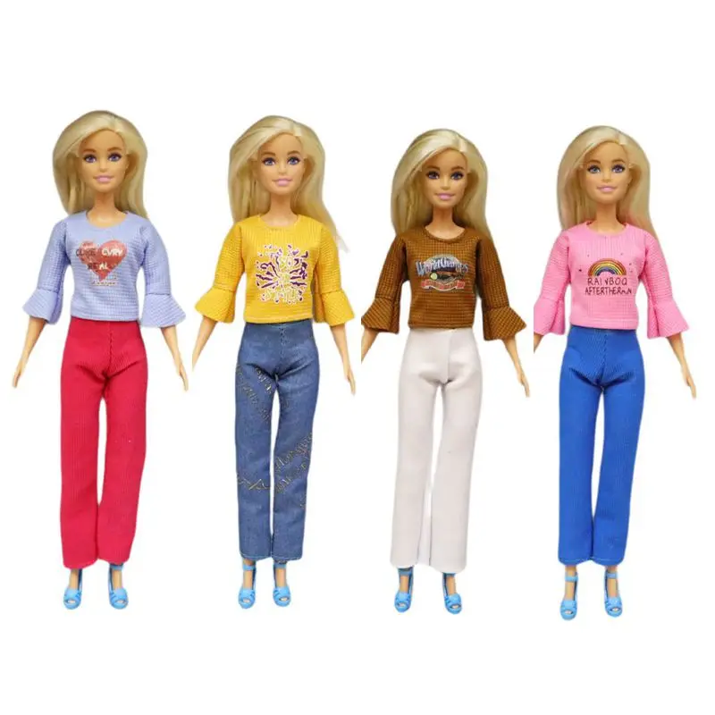 Artículos de casa de muñecas en miniatura, 78 artículos por lote, Mini ropa, accesorios para muñecas, juguete de juego de simulación para Barbie, Juguetes DIY para niños, regalo de cumpleaños