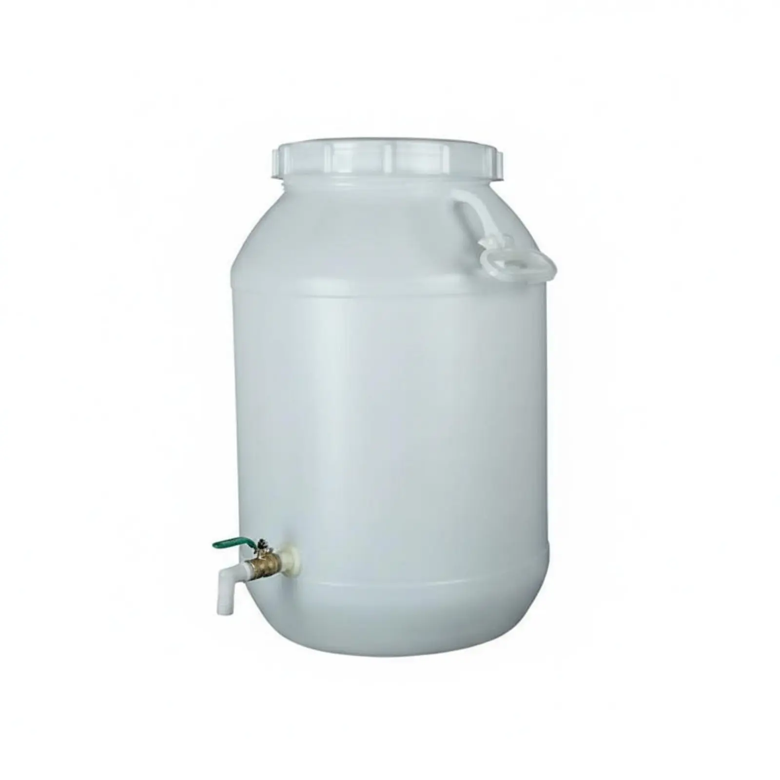 

Fermentation Barrel with Spigot Versatile Sturdy Duty Plastic Drum Sturdy-Duty Liquid Container Reusable for Gardeners, Garden