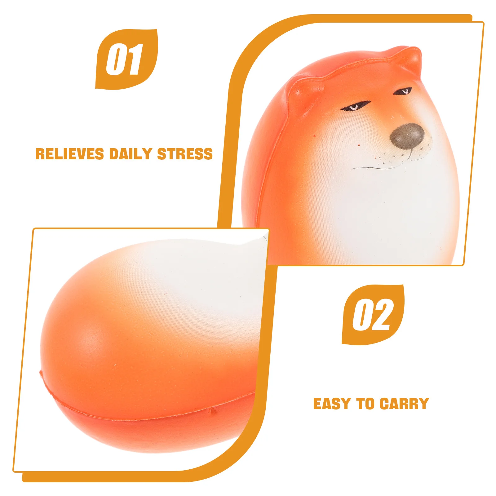 10 pezzi Squishy Bomboniere Sollievo Cute Dog Rimbalzo lento Decomprimere Fidget Per bambini Fidget Bambini Adolescenti Bomboniere