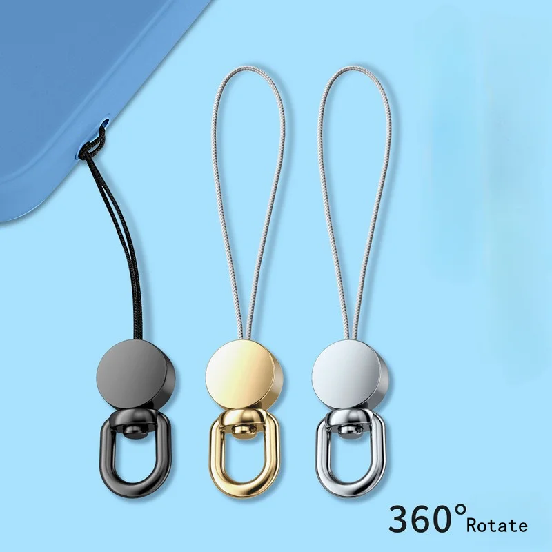 360 Rotatable Lanyard Keychain Stylish Anti-Lost Rope