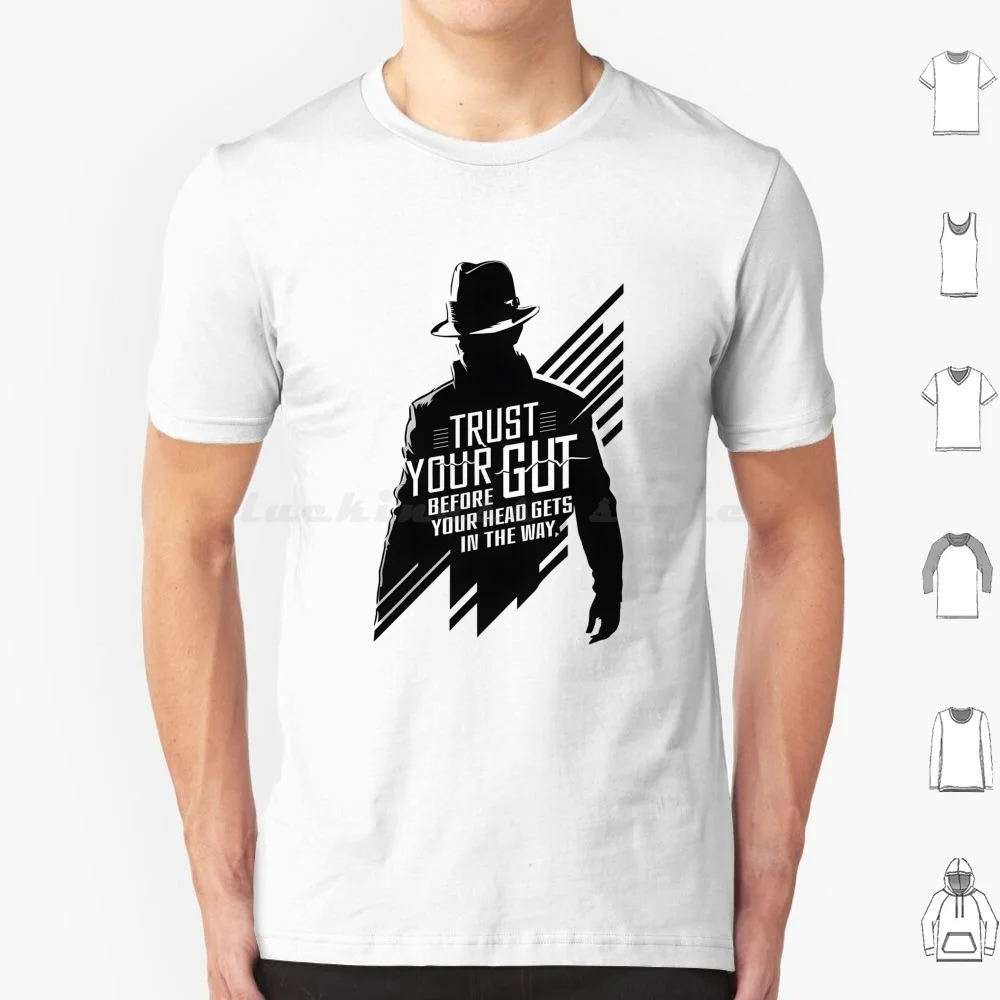 Trust Your Gut Before Your Head Gets In The Way-Quote-Scifi T Shirt Big Size 100% Cotton The Expanse Expanse Rocinante Sci Fi